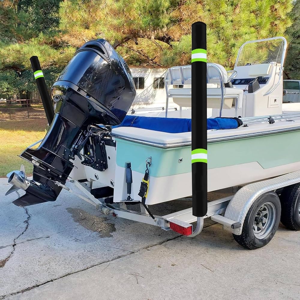 Amazon | ボート トレーラー ガイド ポール パッド、ボート